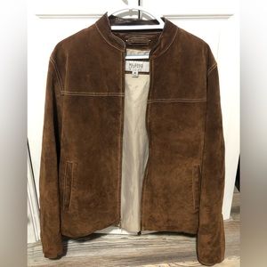 Vintage Wilsons Leather suede brown jacket, size M